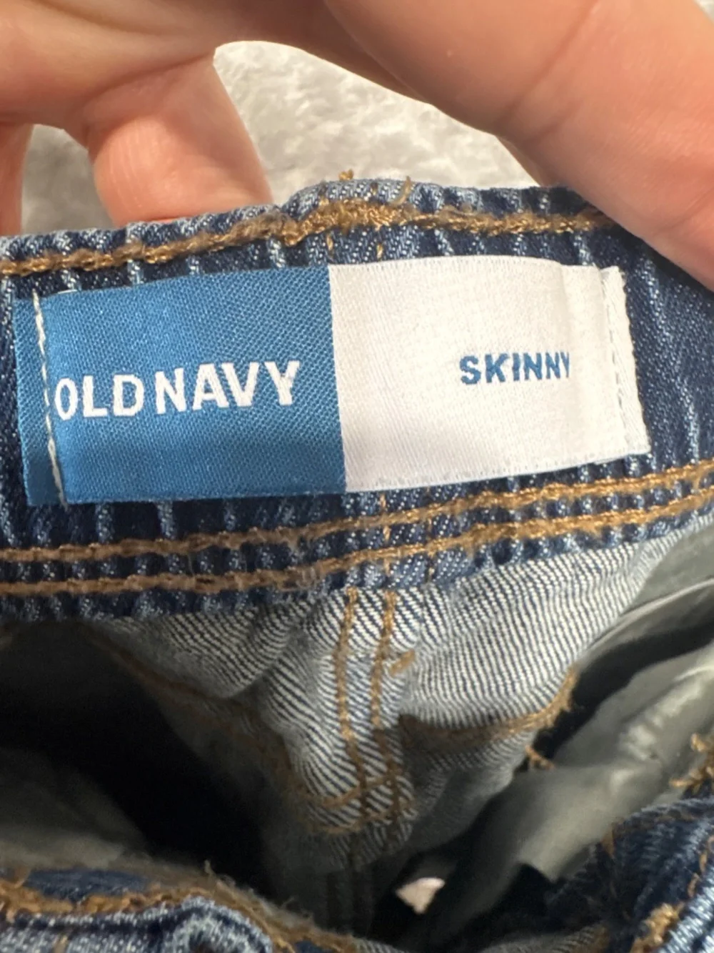 Old Navy skinny jeans blue denim pants toddler size 3T